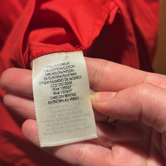 New ALICE+OLIVIA Finley heart rhinestone cut out button down top - Picture 5 of 7